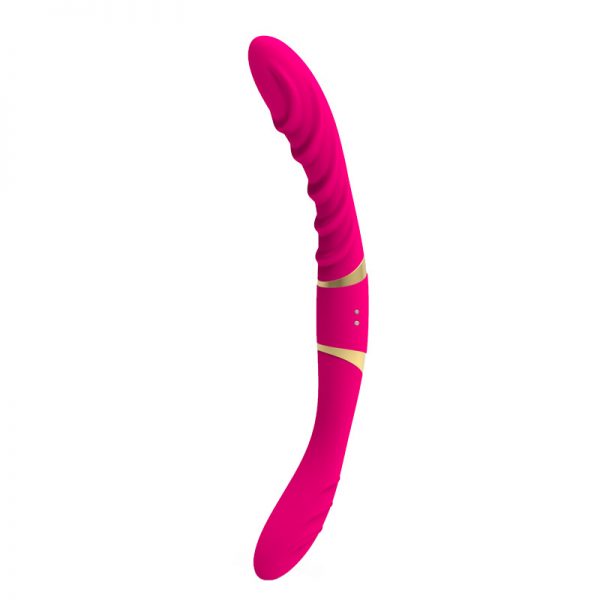 Mina Çift Taraflı Anal ve Vajina12 Mod  Mor Vibratör