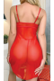 Gizemli Sexshop  Kırmızı Tüylü Kostümü
