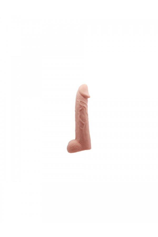 Et Realistik 8 CM Dolgulu İç Boşluklu Penis Kılıfı