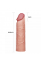 Tender Realistik Et Dokuda 2.5 Cm Uzatmalı Penis Kılıfı