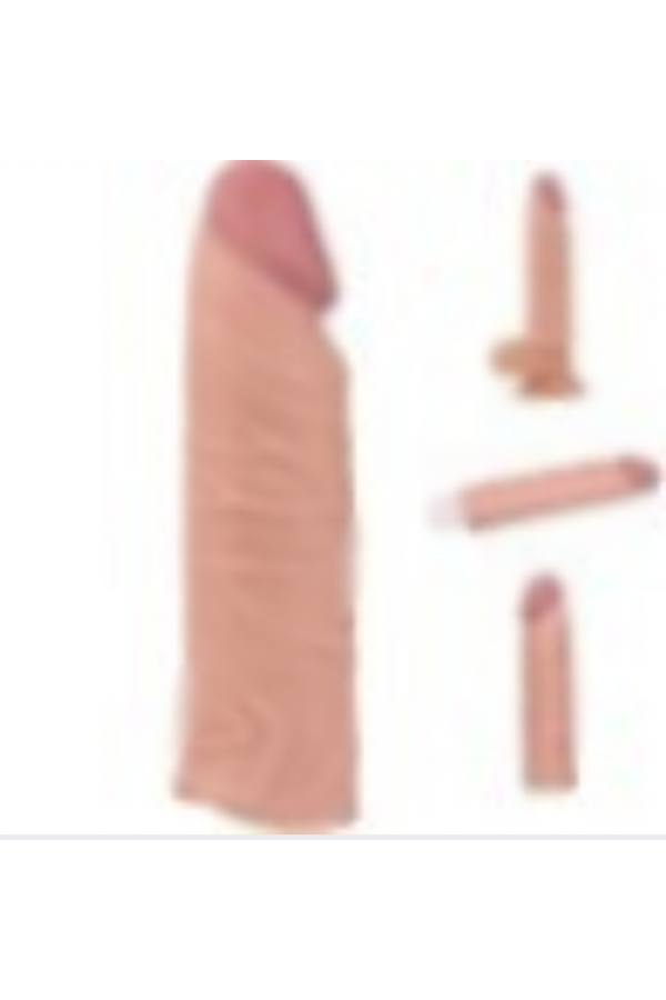 Realistik Et Dokuda 2.5 Cm Uzatmalı Penis Kılıfı