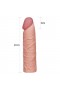 Realistik Et Dokuda 2.5 Cm Uzatmalı Penis Kılıfı