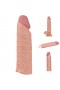 Realistik Et Dokuda 2.5 Cm Uzatmalı Penis Kılıfı