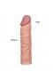 Realistik Et Dokulu 5cm Uzatmalı Penis Kılıfı