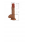  Gerçek Realistik Vantuzlu Dildo Penis 20,6 cm