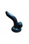 Gizemli Sexshop Siyah Anal Realistik Zenci Dildo Penis 13 cm 