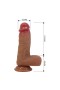Gizemli Sexshop  Realistik Vantuzlu Dildo Penis 17,3 cm