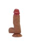 Gizemli Sexshop  Realistik Vantuzlu Dildo Penis 17,3 cm