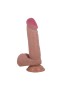 Gizemli Sexshop Çift Katmanlı Gerçekçi Dildo Penis 20,5 cm