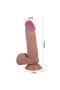 Gizemli Sexshop Çift Katmanlı Gerçekçi Dildo Penis 20,5 cm