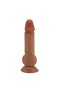 Gizemli Sexshop Gerçek Realistik Vantuzlu Dildo Penis 20,6 cm