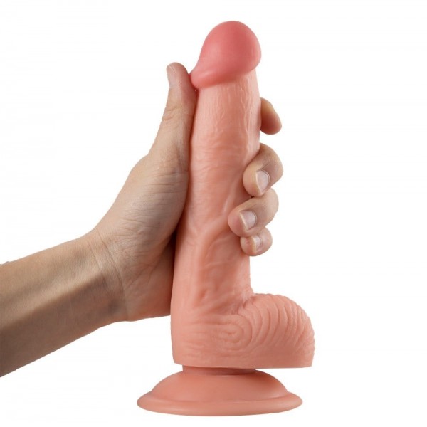 Gizemli Sexshop Realistik Vantuzlu Dildo Penis 21 cm