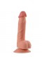 Gizemli Sexshop Realistik Vantuzlu Dildo Penis 21 cm