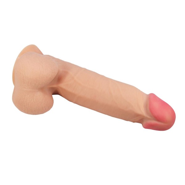 Gizemli Sexshop Titreşimli Gerçekçi Kalın Dildo Penis 21.8 cm