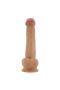Gizemli Sexshop Yeni Nesil Çift Katmanlı Realistik Vantuzlu Dildo Penis