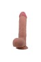 Gizemli Sexshop Çift Katmanlı Gerçekçi Melez Dildo Penis 23,4 cm