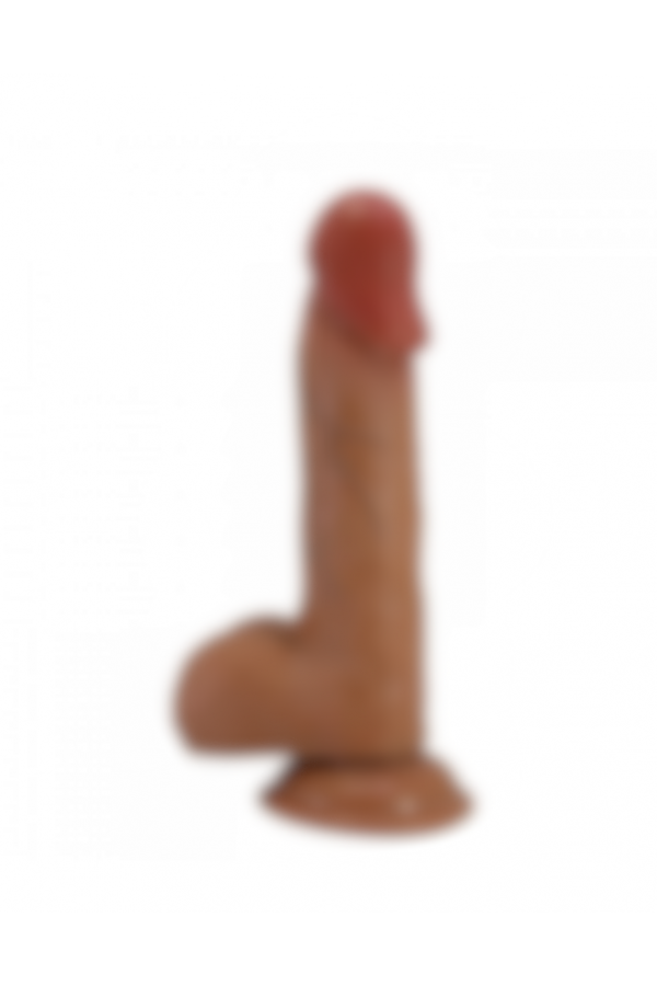  Gerçek Realistik Vantuzlu Dildo Penis 20,6 cm