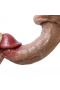 Gerçek Ten Dokusunda Realistik Penis 20 Cm Çift Katmanlı 