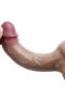 21 Cm Çift Katmanlı Gerçek Ten Dokusunda Realistik Penis