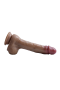  Çift Katmanlı Gerçek Ten Dokusunda Realistik Penis 21 Cm